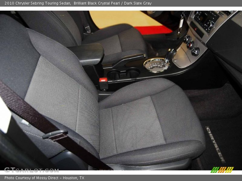 Brilliant Black Crystal Pearl / Dark Slate Gray 2010 Chrysler Sebring Touring Sedan