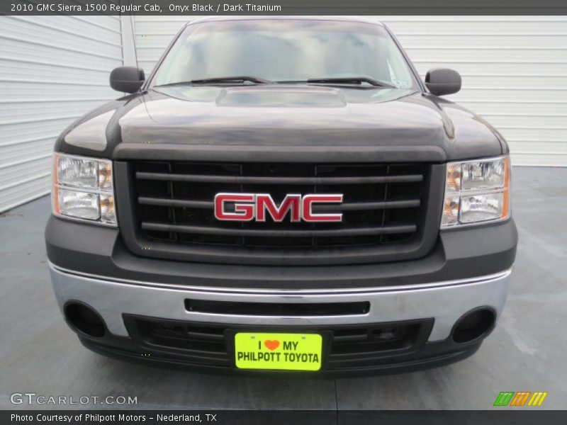 Onyx Black / Dark Titanium 2010 GMC Sierra 1500 Regular Cab