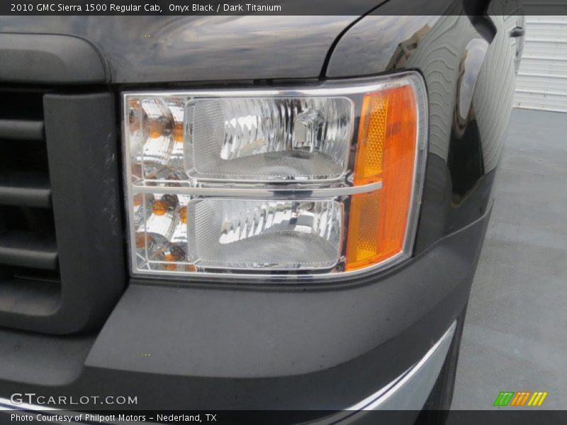 Onyx Black / Dark Titanium 2010 GMC Sierra 1500 Regular Cab