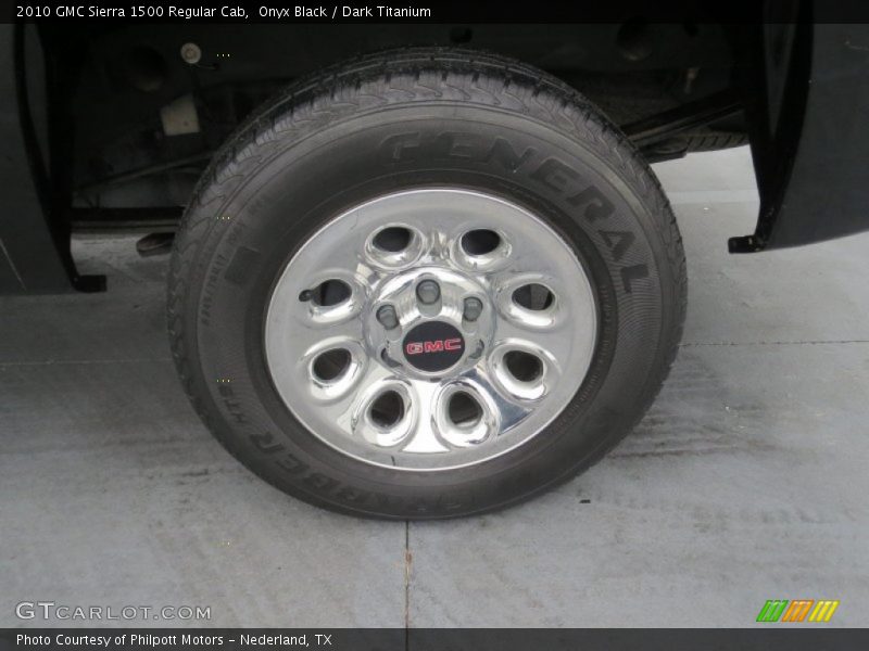 Onyx Black / Dark Titanium 2010 GMC Sierra 1500 Regular Cab