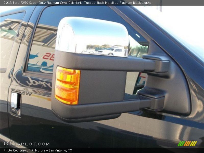 Tuxedo Black Metallic / Platinum Black Leather 2013 Ford F250 Super Duty Platinum Crew Cab 4x4