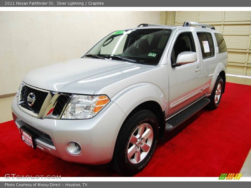 Silver Lightning / Graphite 2011 Nissan Pathfinder SV