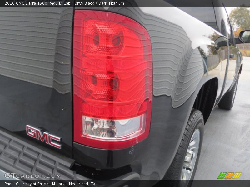 Onyx Black / Dark Titanium 2010 GMC Sierra 1500 Regular Cab