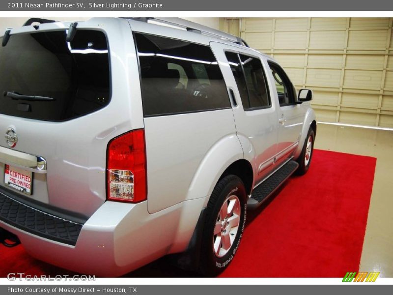Silver Lightning / Graphite 2011 Nissan Pathfinder SV