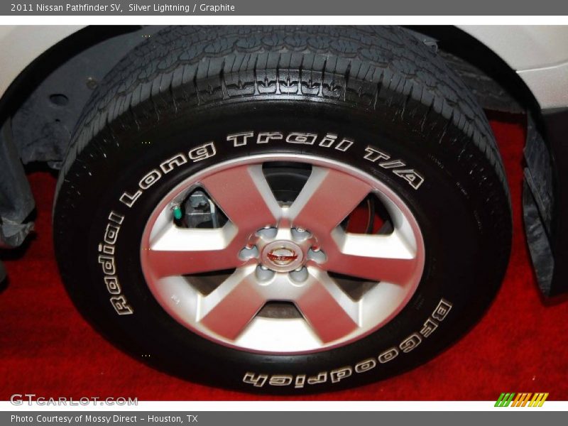 Silver Lightning / Graphite 2011 Nissan Pathfinder SV