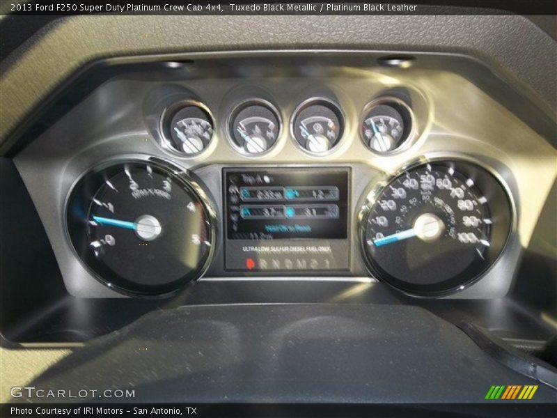 Tuxedo Black Metallic / Platinum Black Leather 2013 Ford F250 Super Duty Platinum Crew Cab 4x4