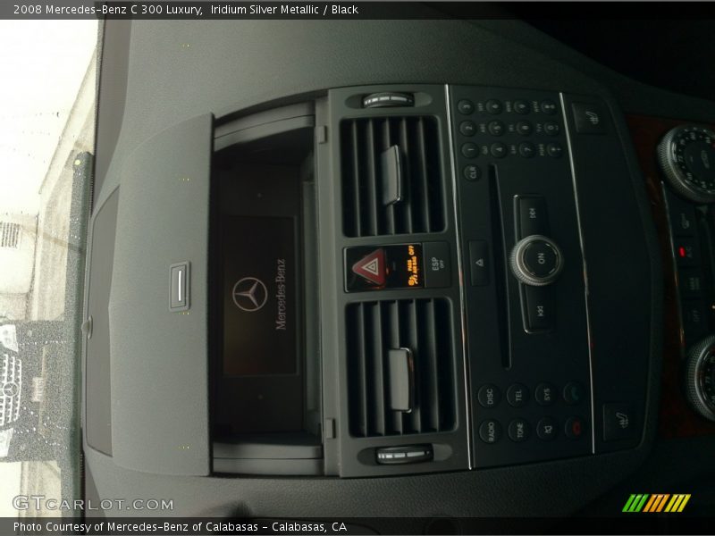 Iridium Silver Metallic / Black 2008 Mercedes-Benz C 300 Luxury