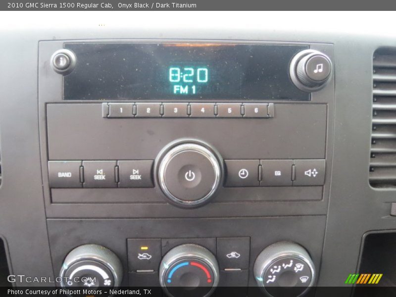 Onyx Black / Dark Titanium 2010 GMC Sierra 1500 Regular Cab