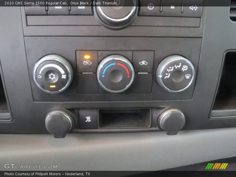 Onyx Black / Dark Titanium 2010 GMC Sierra 1500 Regular Cab