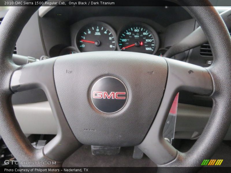 Onyx Black / Dark Titanium 2010 GMC Sierra 1500 Regular Cab
