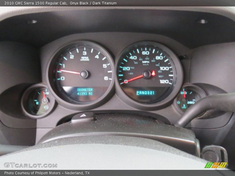 Onyx Black / Dark Titanium 2010 GMC Sierra 1500 Regular Cab