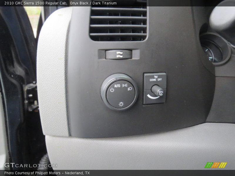 Onyx Black / Dark Titanium 2010 GMC Sierra 1500 Regular Cab
