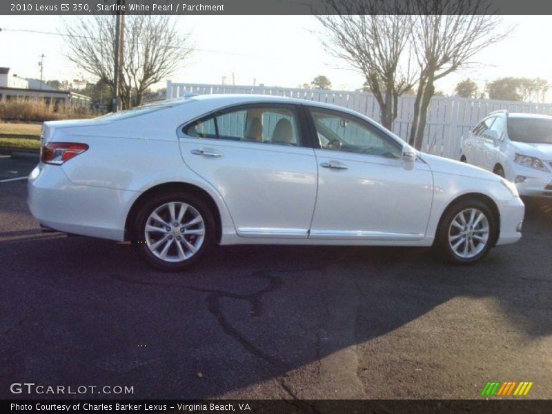 Starfire White Pearl / Parchment 2010 Lexus ES 350