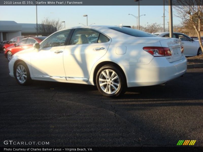 Starfire White Pearl / Parchment 2010 Lexus ES 350