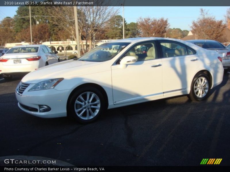 Starfire White Pearl / Parchment 2010 Lexus ES 350