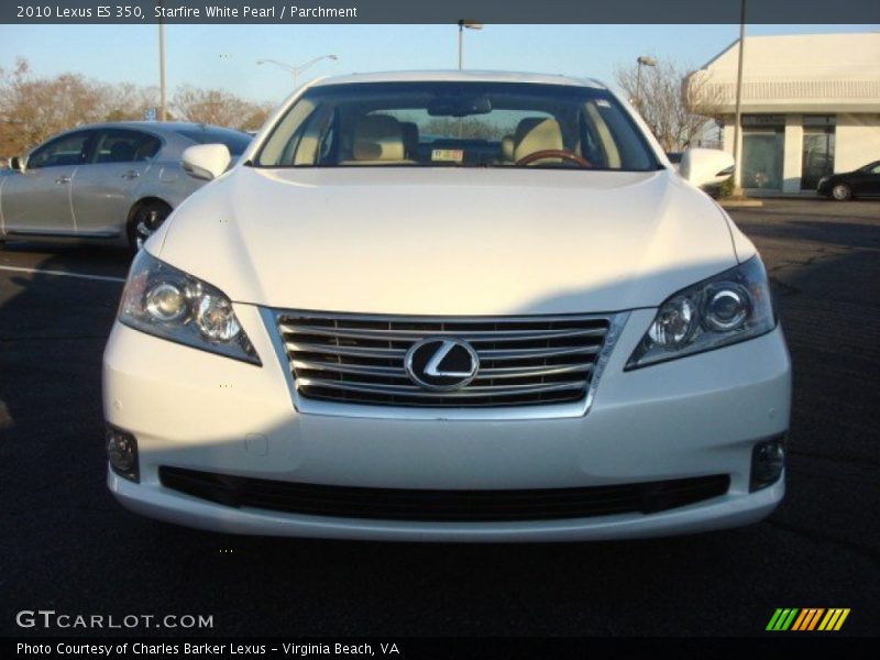 Starfire White Pearl / Parchment 2010 Lexus ES 350
