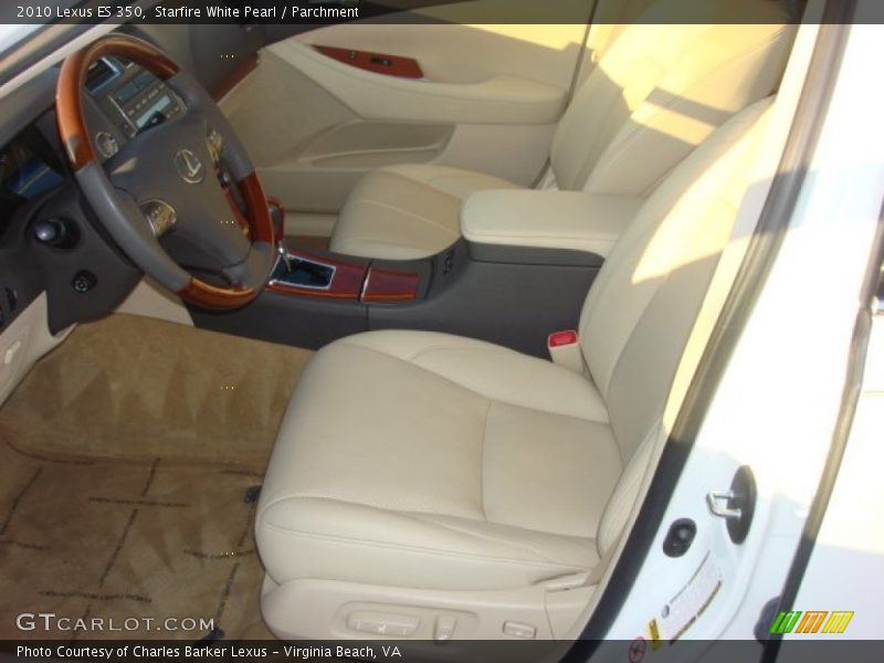 Starfire White Pearl / Parchment 2010 Lexus ES 350