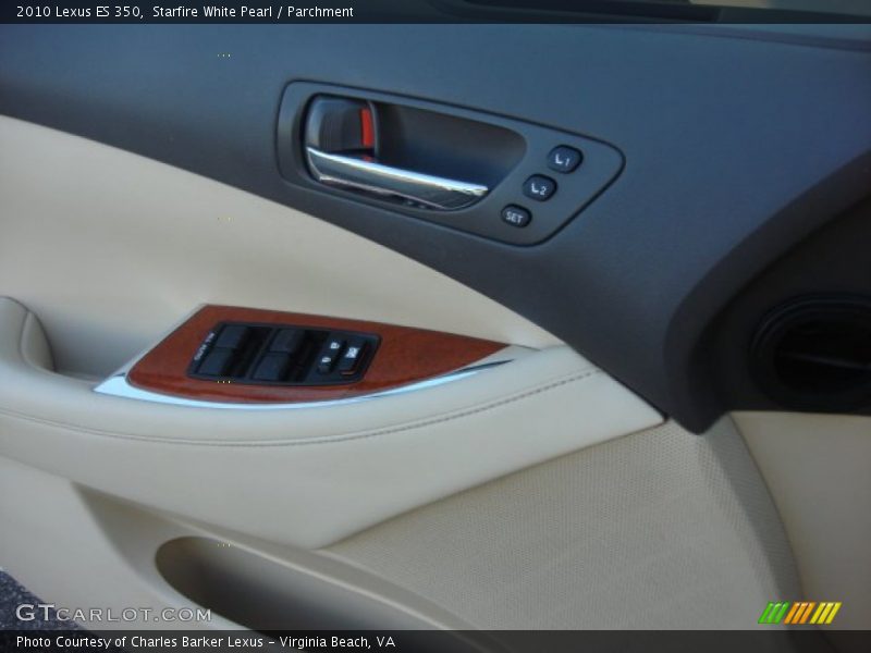 Starfire White Pearl / Parchment 2010 Lexus ES 350