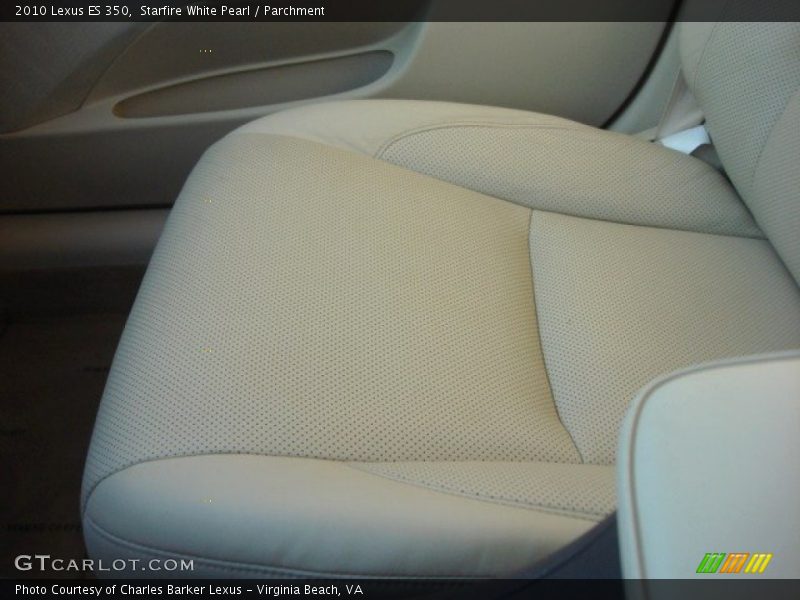 Starfire White Pearl / Parchment 2010 Lexus ES 350