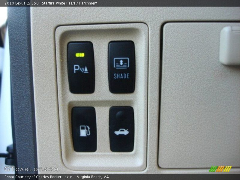 Starfire White Pearl / Parchment 2010 Lexus ES 350