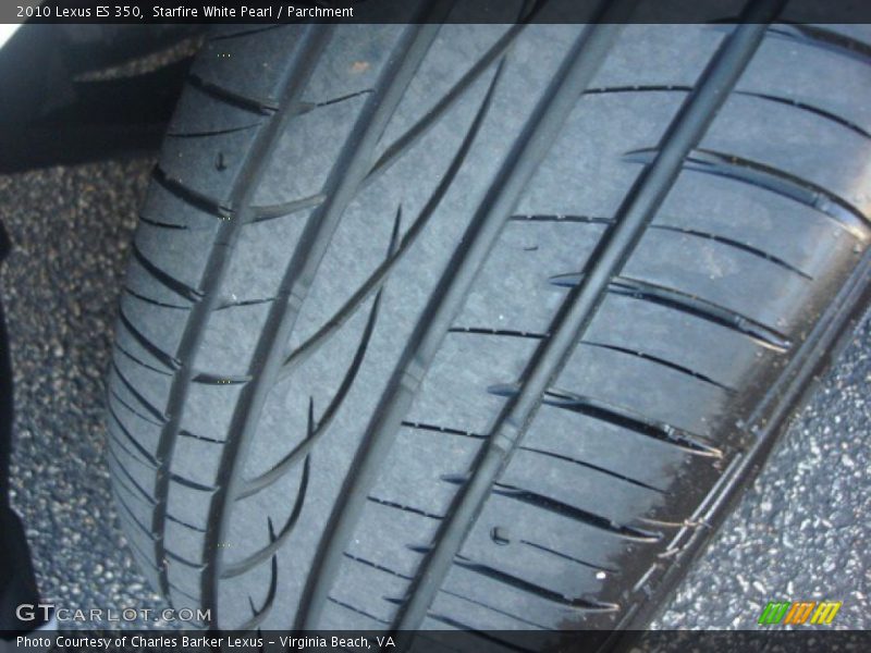 Starfire White Pearl / Parchment 2010 Lexus ES 350
