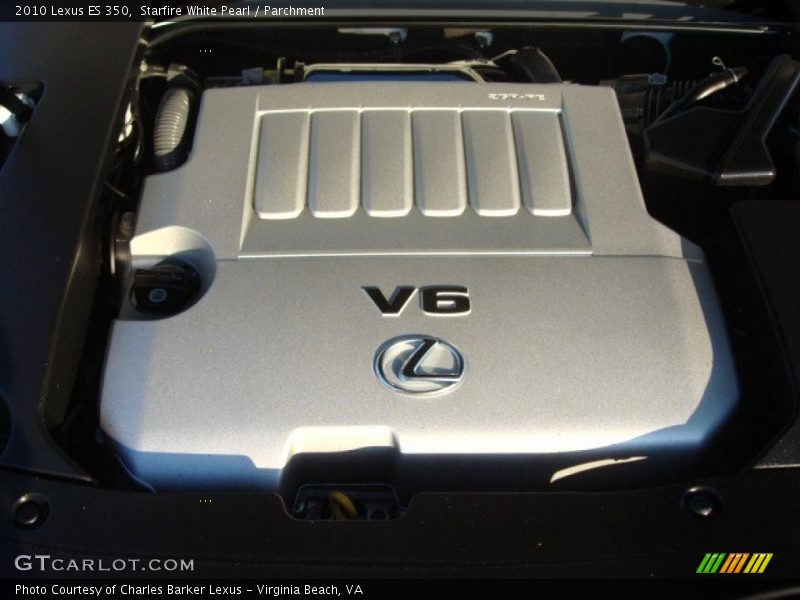 Starfire White Pearl / Parchment 2010 Lexus ES 350