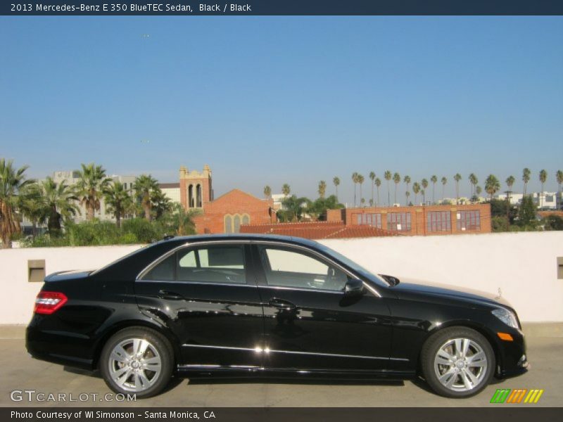  2013 E 350 BlueTEC Sedan Black