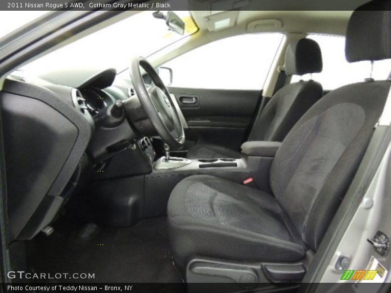 Gotham Gray Metallic / Black 2011 Nissan Rogue S AWD