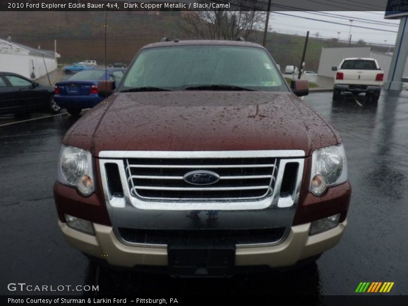 Dark Copper Metallic / Black/Camel 2010 Ford Explorer Eddie Bauer 4x4