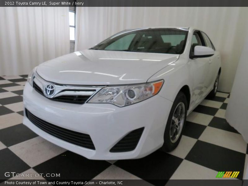 Super White / Ivory 2012 Toyota Camry LE