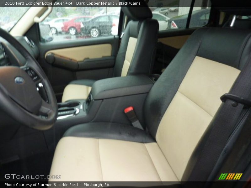 Dark Copper Metallic / Black/Camel 2010 Ford Explorer Eddie Bauer 4x4
