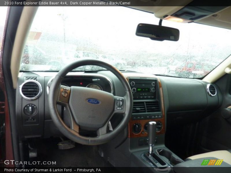 Dark Copper Metallic / Black/Camel 2010 Ford Explorer Eddie Bauer 4x4