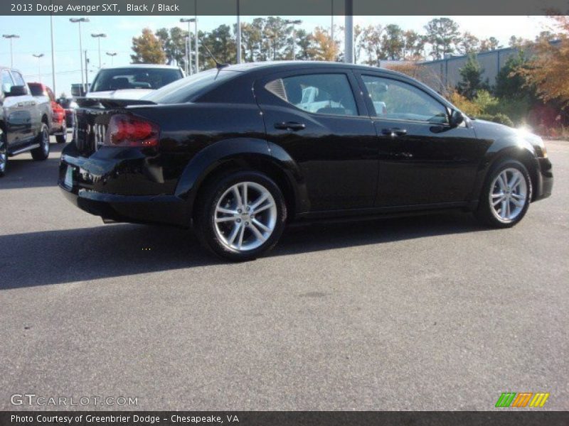 Black / Black 2013 Dodge Avenger SXT