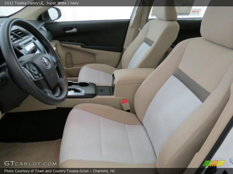Super White / Ivory 2012 Toyota Camry LE