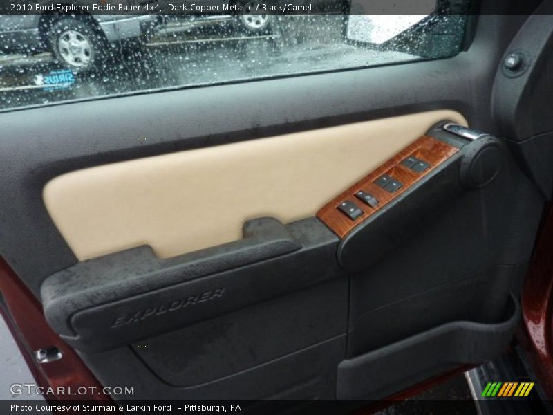Dark Copper Metallic / Black/Camel 2010 Ford Explorer Eddie Bauer 4x4
