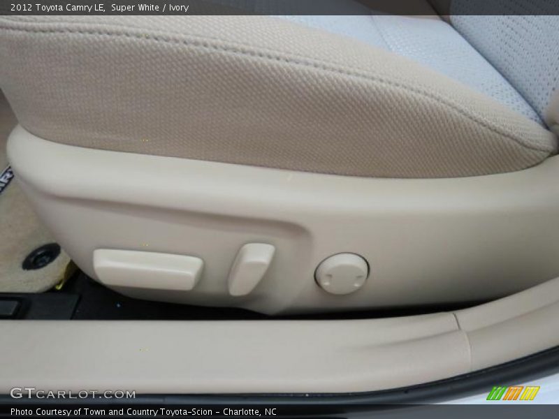 Super White / Ivory 2012 Toyota Camry LE