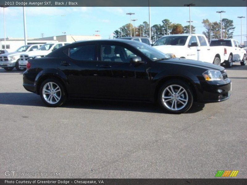 Black / Black 2013 Dodge Avenger SXT