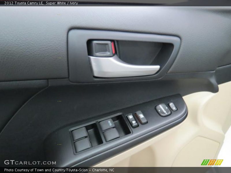 Super White / Ivory 2012 Toyota Camry LE