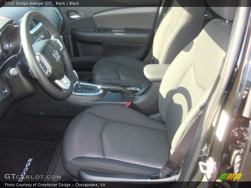 Black / Black 2013 Dodge Avenger SXT