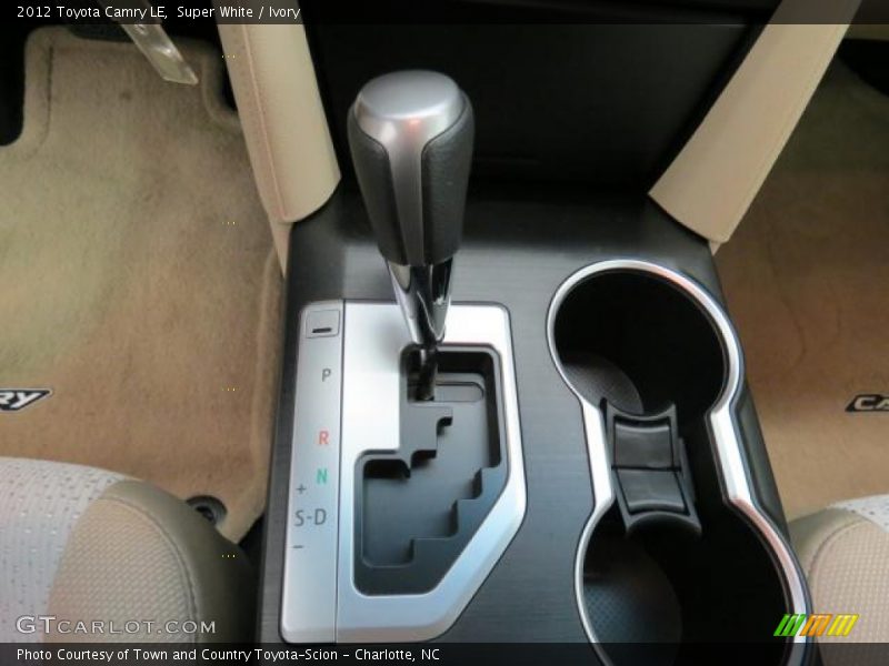 Super White / Ivory 2012 Toyota Camry LE