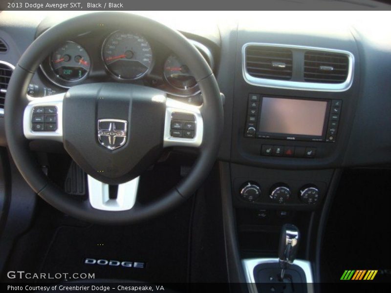 Black / Black 2013 Dodge Avenger SXT