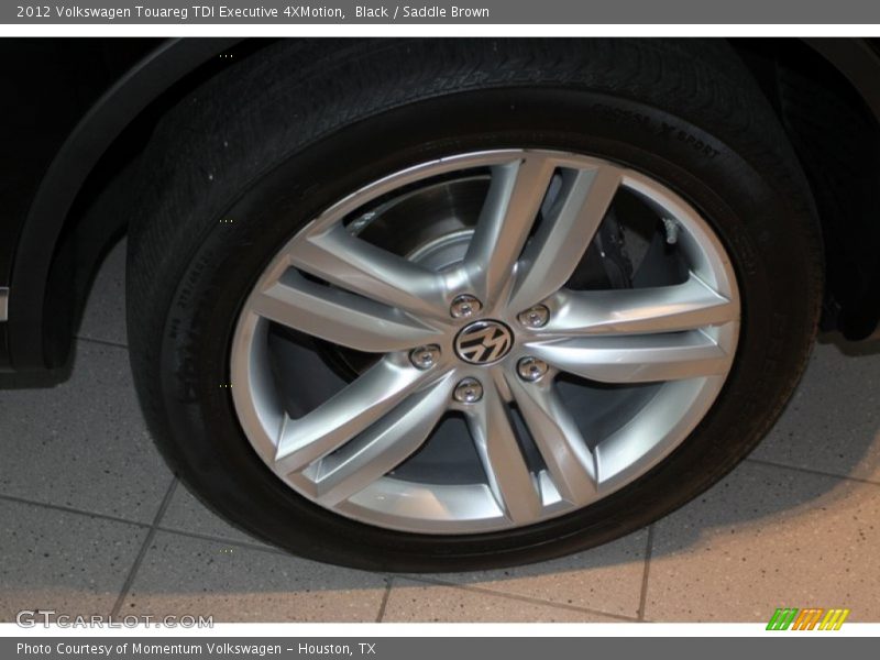 Black / Saddle Brown 2012 Volkswagen Touareg TDI Executive 4XMotion