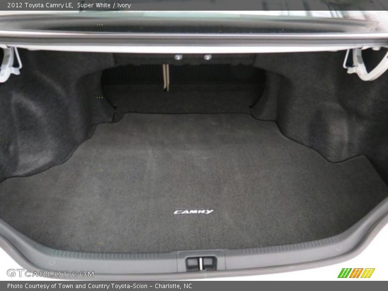 Super White / Ivory 2012 Toyota Camry LE