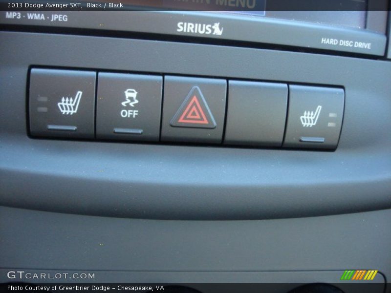 Black / Black 2013 Dodge Avenger SXT