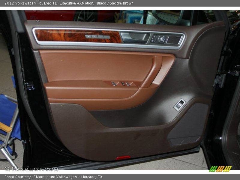 Black / Saddle Brown 2012 Volkswagen Touareg TDI Executive 4XMotion