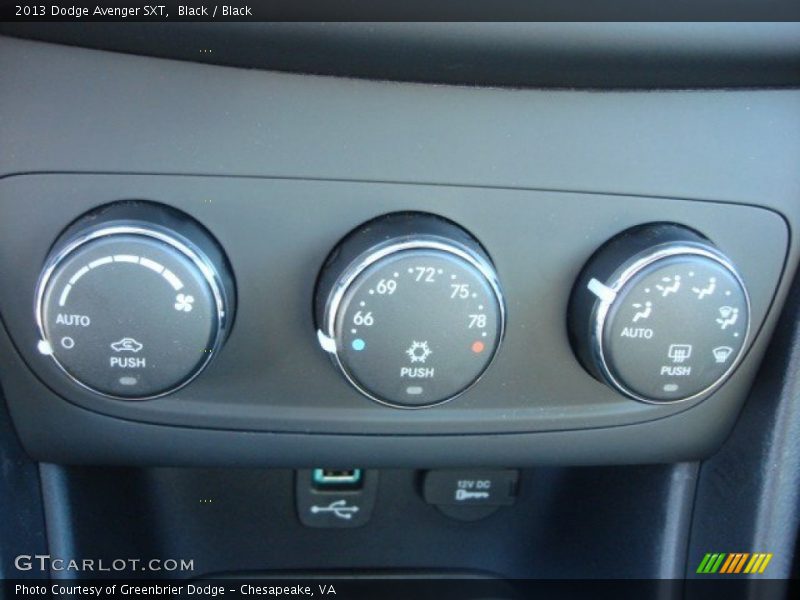 Black / Black 2013 Dodge Avenger SXT