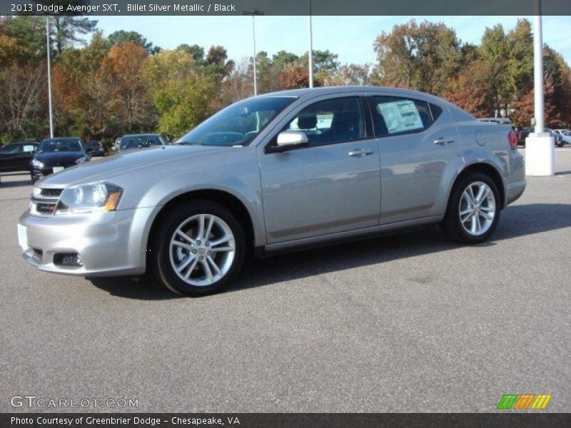  2013 Avenger SXT Billet Silver Metallic