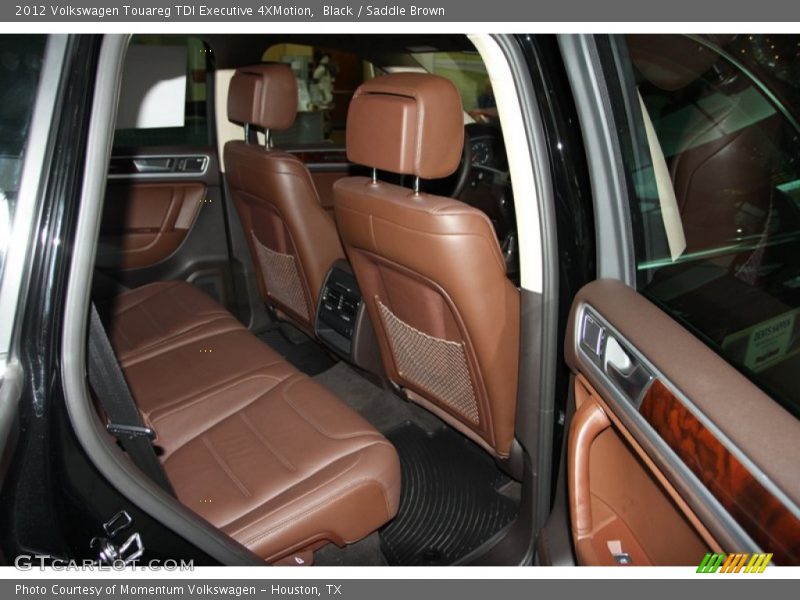 Black / Saddle Brown 2012 Volkswagen Touareg TDI Executive 4XMotion