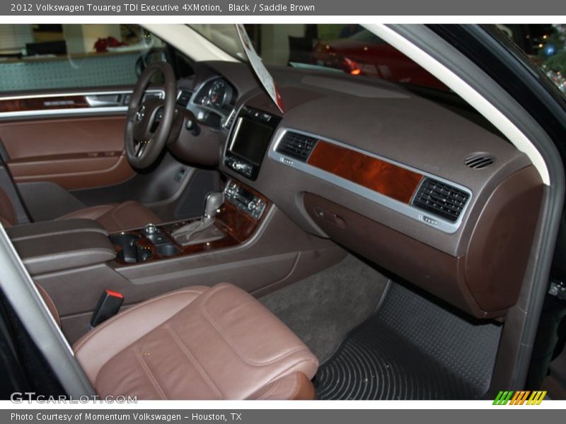 Black / Saddle Brown 2012 Volkswagen Touareg TDI Executive 4XMotion