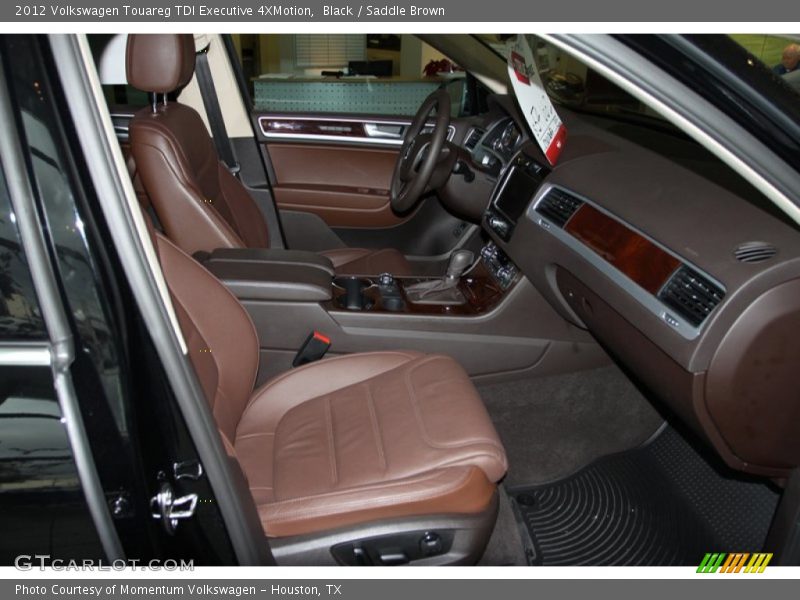 Black / Saddle Brown 2012 Volkswagen Touareg TDI Executive 4XMotion